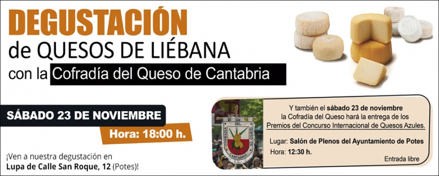 Lupa ofrece una degustación de quesos de Liébana en Potes