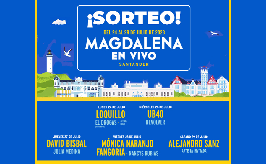 Ganadores entradas sorteo Magdalena en Vivo