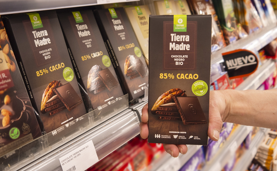 Lupa incorpora en sus supermercados Chocolate y Café  de Oxfam Intermón