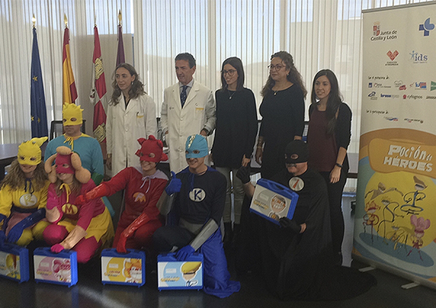 Seis superhéroes llegan a Castilla y León para ayudar a  niños con cáncer