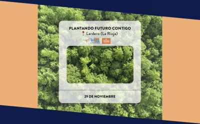 Chocolates Trapa y Lupa Supermercados reforestan Lardero (La Rioja) con la plantación de 2.000 árboles
