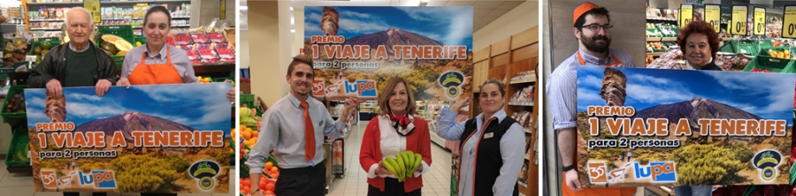 Ya se conocen los ganadores de los 3 viajes a Tenerife del sorteo de Lupa y Plátano de Canarias