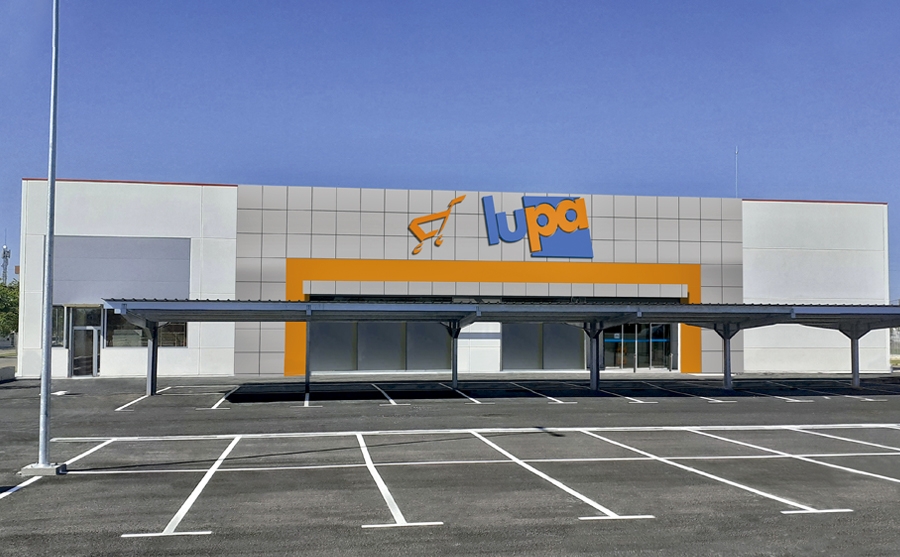 Lupa inaugura un nuevo establecimiento en Santa María del Páramo (León) este jueves 13 de agosto.