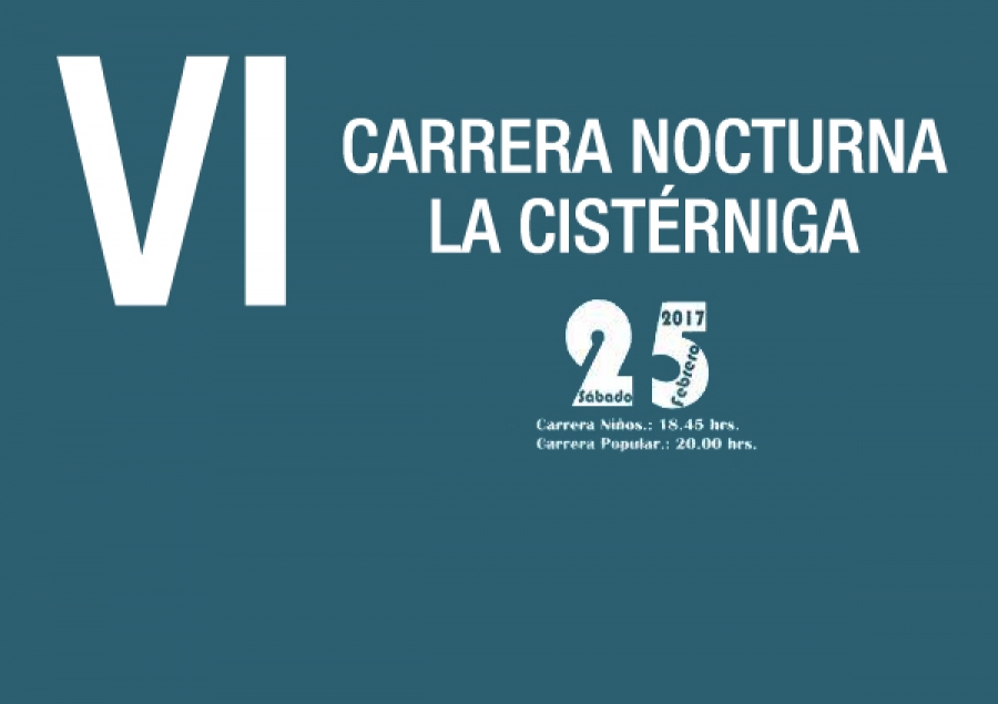 VI Carrera Popular de La Cistérniga